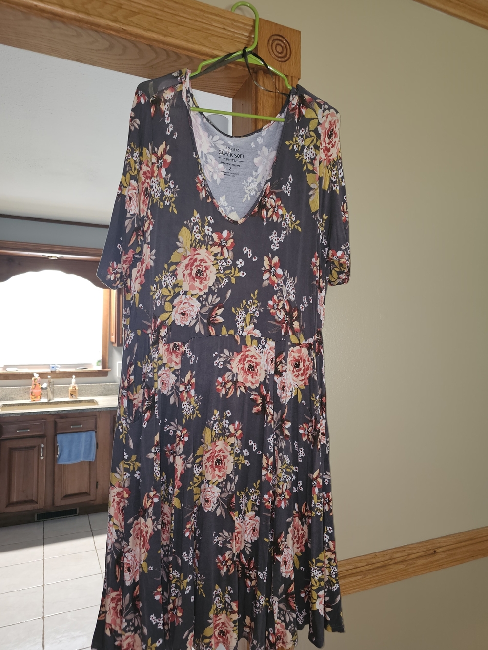 Floral V-Neck Dress